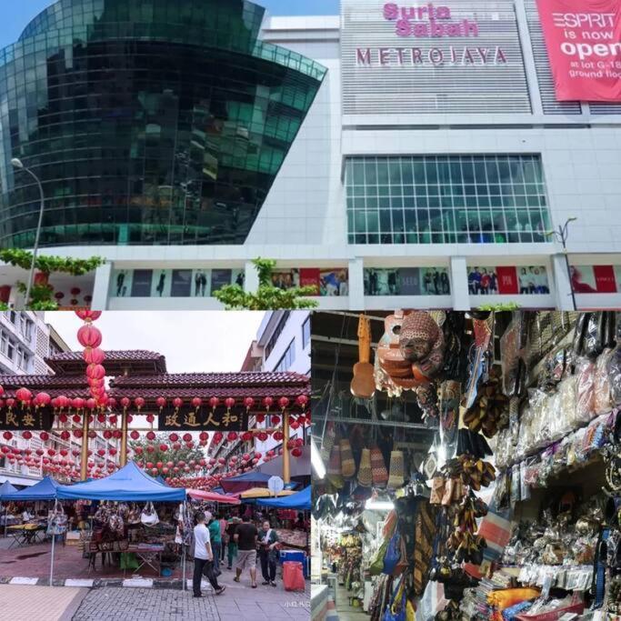 Kota Kinabalu City The Shore - Lucky 7 Homestay Esterno foto